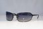 PRADA Mens Vintage 1990 Designer Sunglasses Black Wrap SPR 59E 7AX-3M1 19172