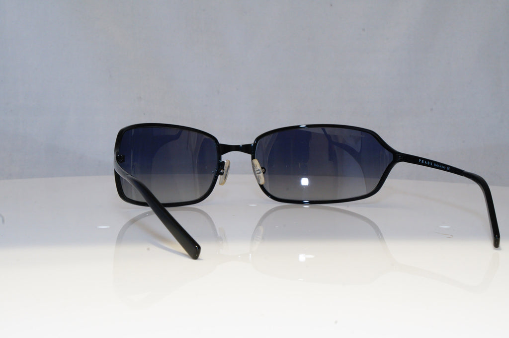 PRADA Mens Vintage 1990 Designer Sunglasses Black Wrap SPR 59E 7AX-3M1 19172