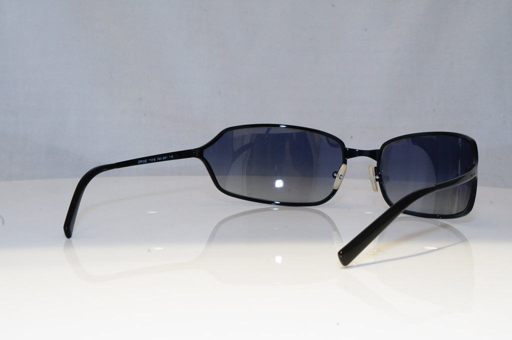 PRADA Mens Vintage 1990 Designer Sunglasses Black Wrap SPR 59E 7AX-3M1 19172