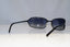 PRADA Mens Vintage 1990 Designer Sunglasses Black Wrap SPR 59E 7AX-3M1 19172