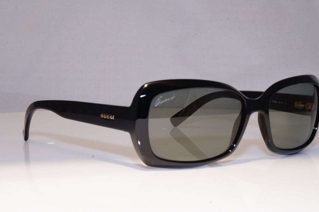 GUCCI Mens Designer Sunglasses Black Rectangle MONOGRAM GG 3206 D28BN 21456