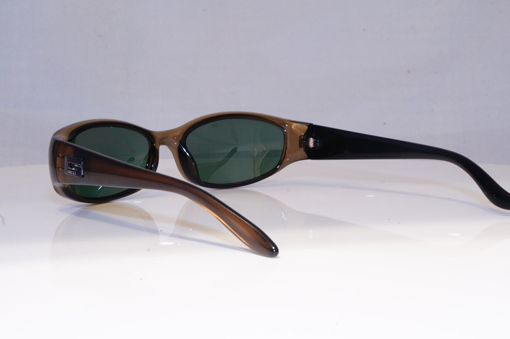 GUCCI Mens Vintage 1990 Designer Sunglasses Brown Rectangle GG 2424 E8K 20254