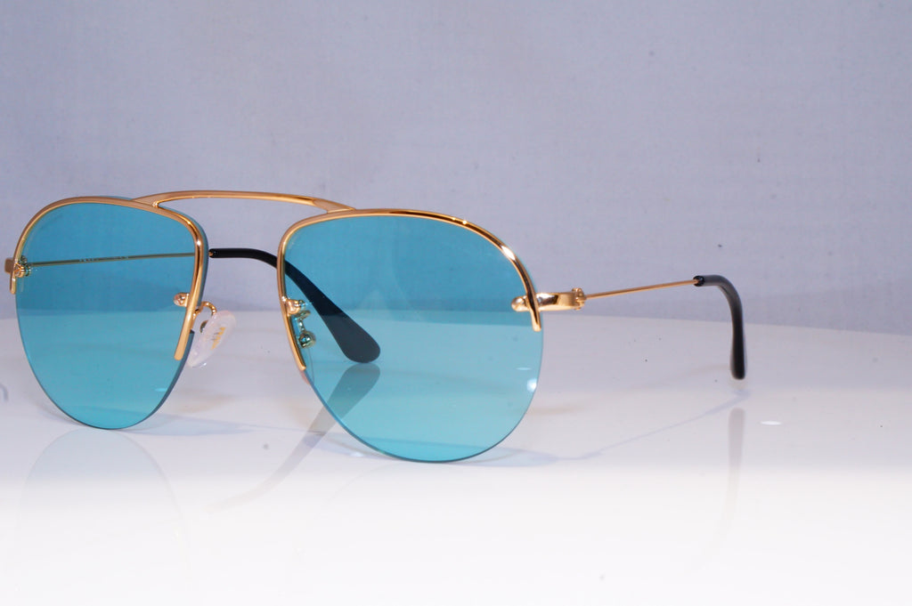 PRADA Mens Womens Designer Sunglasses Gold Pilot SPR 58O 5AK-085 19123