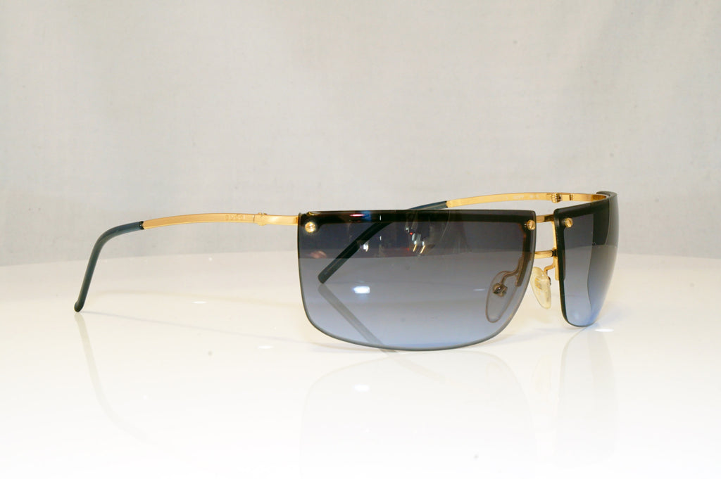 GUCCI Mens Unisex Vintage Designer Sunglasses Golden Wrap GG 2653 000PP 17193