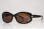 EMPORIO ARMANI Womens Designer Sunglasses Brown Rectangle EA 9721 0868U 11323