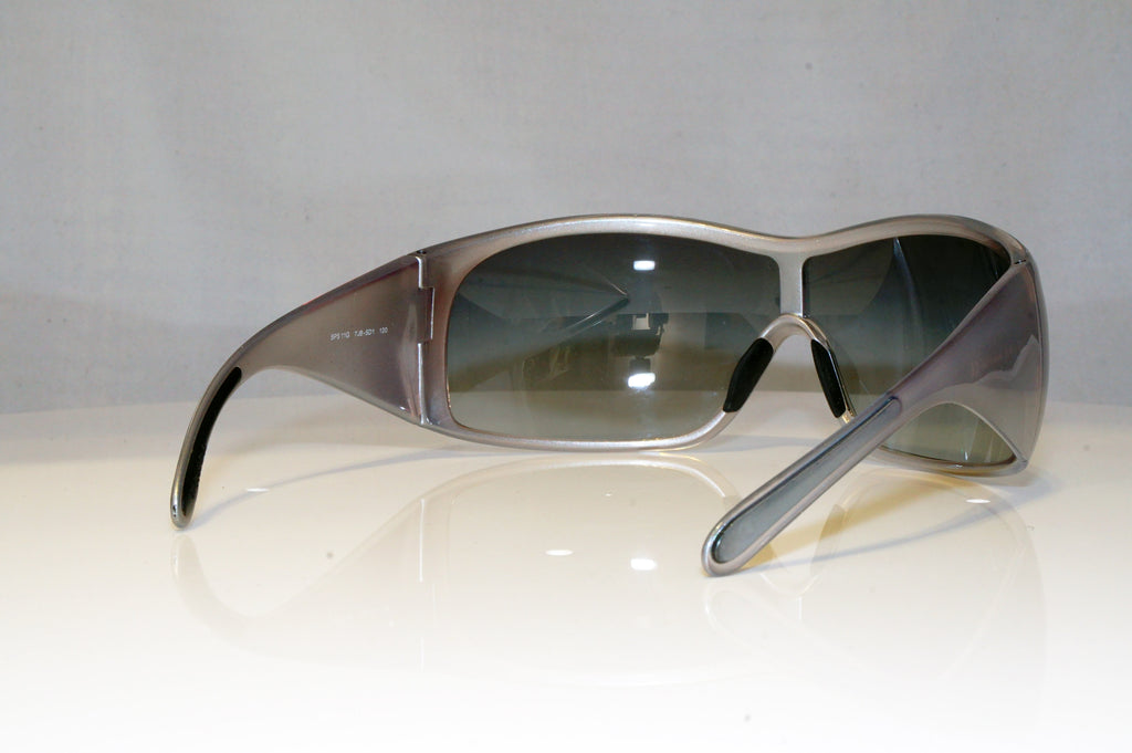 PRADA Mens Unisex Designer Sunglasses Silver Shield Ski SPS 11G 7JB-5D1 17158