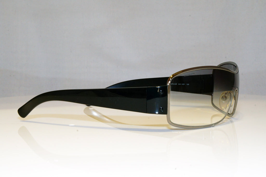 PRADA Mens Designer Sunglasses Black Shield SPS 52E 5AV-5D1 17160