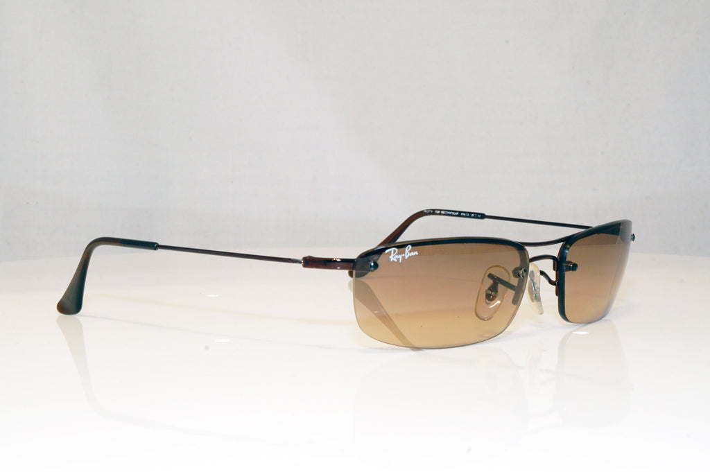 RAY-BAN Mens Designer Sunglasses Black Rectangle RB 3174 014/13 17177