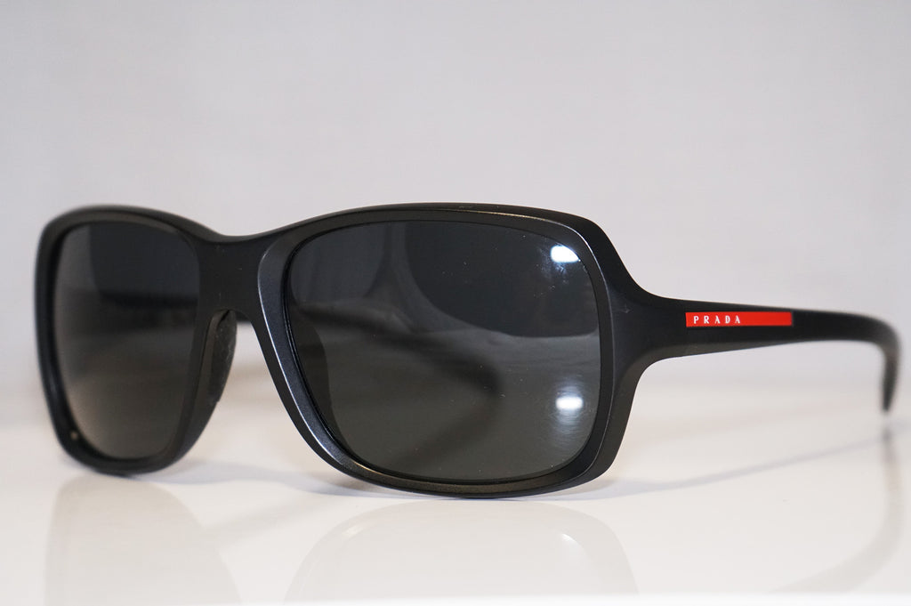 PRADA Mens Designer Sunglasses Black Square SPS 07L 1BO-1A1 14516