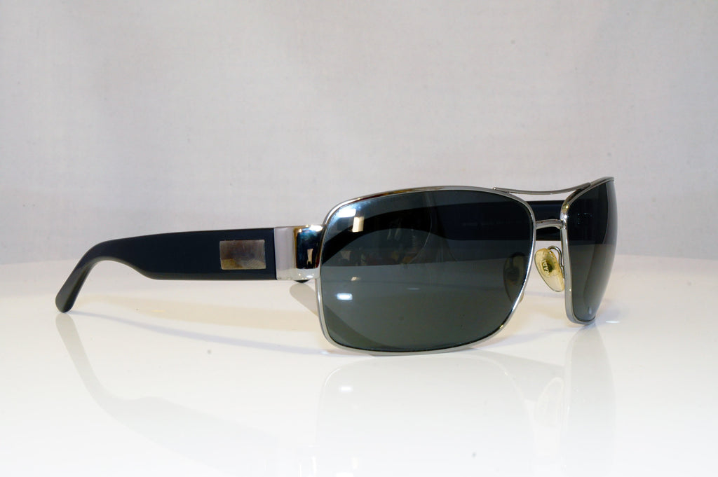 PRADA Mens Designer Sunglasses Black Rectangle SPR 66O 5AV-1A1 17154