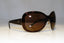 CHANEL Womens Oversized Designer Sunglasses Brown Shield 4165 378/73 17128