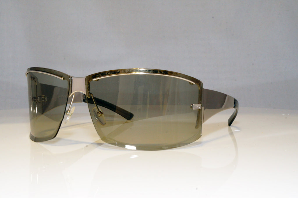 GUCCI Mens Womens Unisex Designer Sunglasses Silver Wrap GG 1729 YB7UI 17146