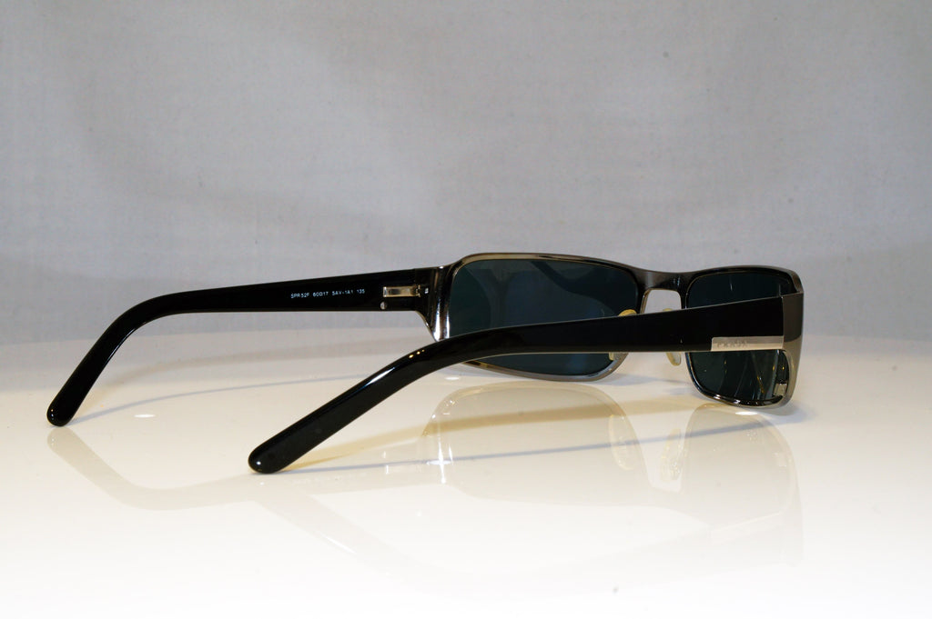 PRADA Mens Designer Sunglasses Black Rectangle SPR 52F 5AV-1A1 17123