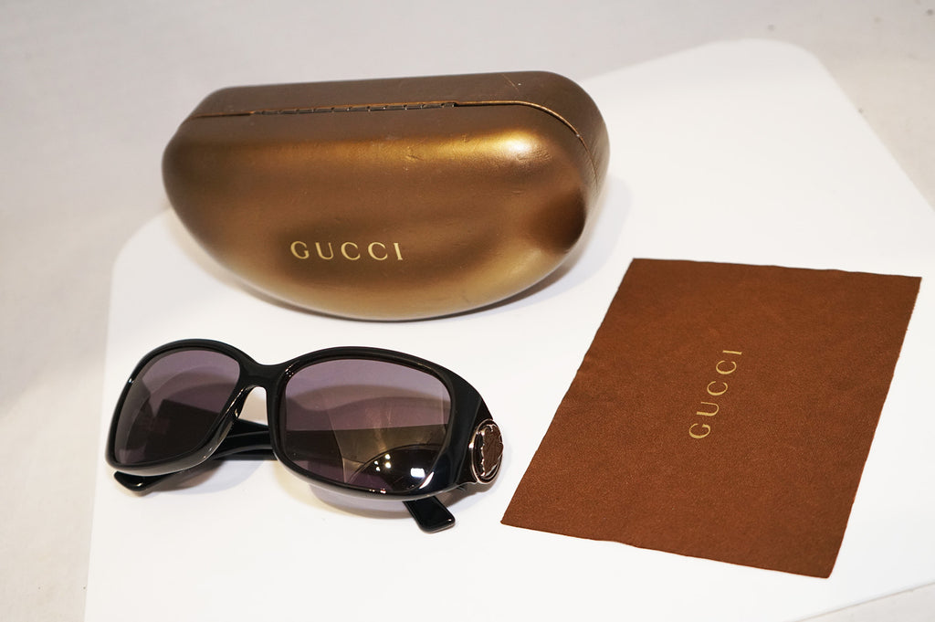 GUCCI Womens Designer Sunglasses Black Rectangle GG 3026 D28BN 14592