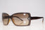 CHANEL Boxed Vintage Womens Designer Crystal Sunglasses Brown 5065 C714 13 14560