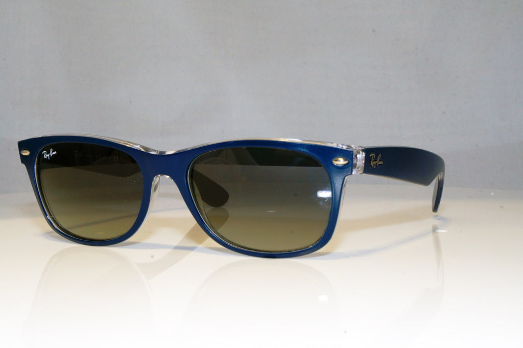 RAY-BAN Mens Designer Sunglasses Blue New Wayfarer RB 2132 6053/71 17144