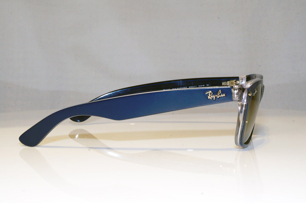 RAY-BAN Mens Designer Sunglasses Blue New Wayfarer RB 2132 6053/71 17144