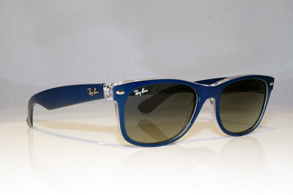 RAY-BAN Mens Designer Sunglasses Blue New Wayfarer RB 2132 6053/71 17144