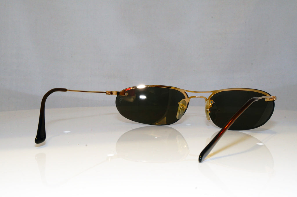 RAY-BAN Mens Vintage Designer Sunglasses Gold Rimless RB 2114 GLD 17325