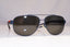 PRADA Mens Polarized Designer Sunglasses Grey Aviator SPS 58Q TFZ-5W1 18030