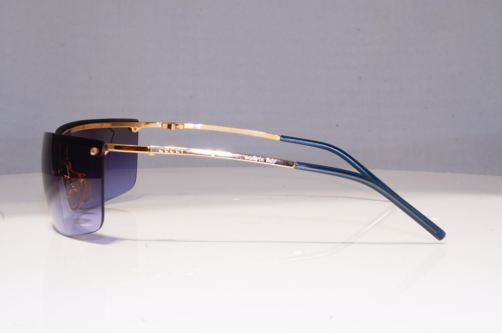 GUCCI Mens Womens Vintage Designer Sunglasses Gold BLUE GG 2653S 000PP 20353