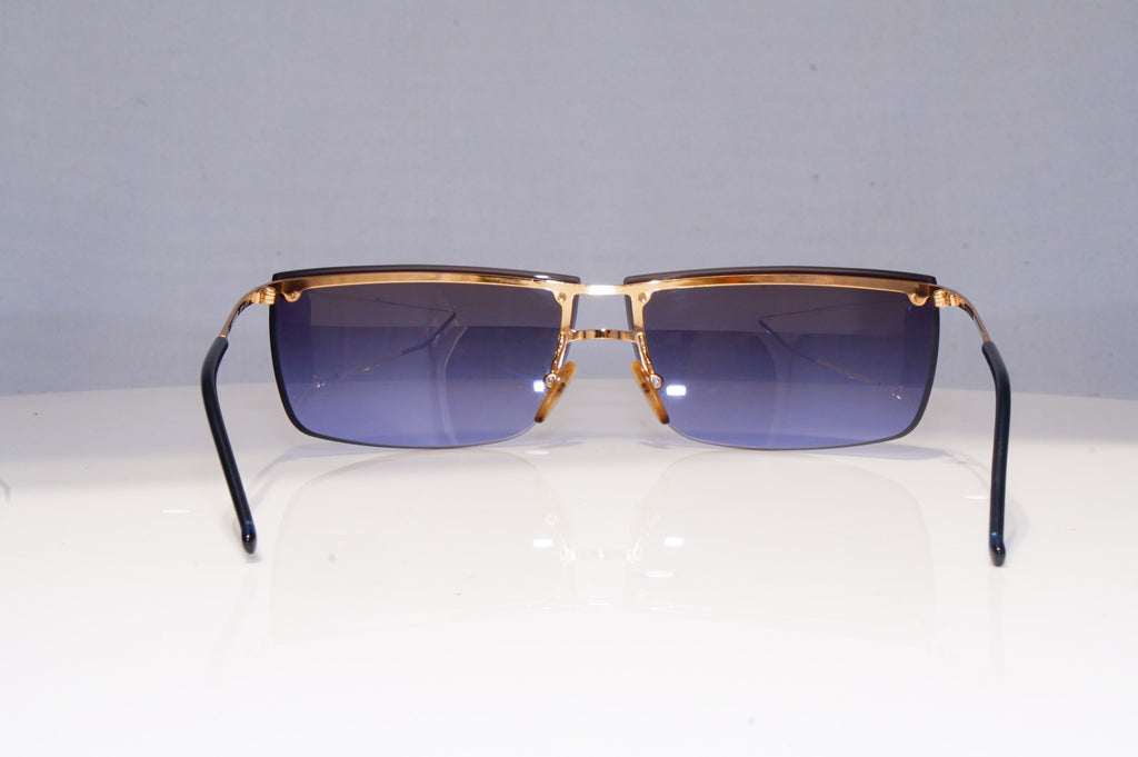 GUCCI Mens Womens Vintage Designer Sunglasses Gold BLUE GG 2653S 000PP 20353