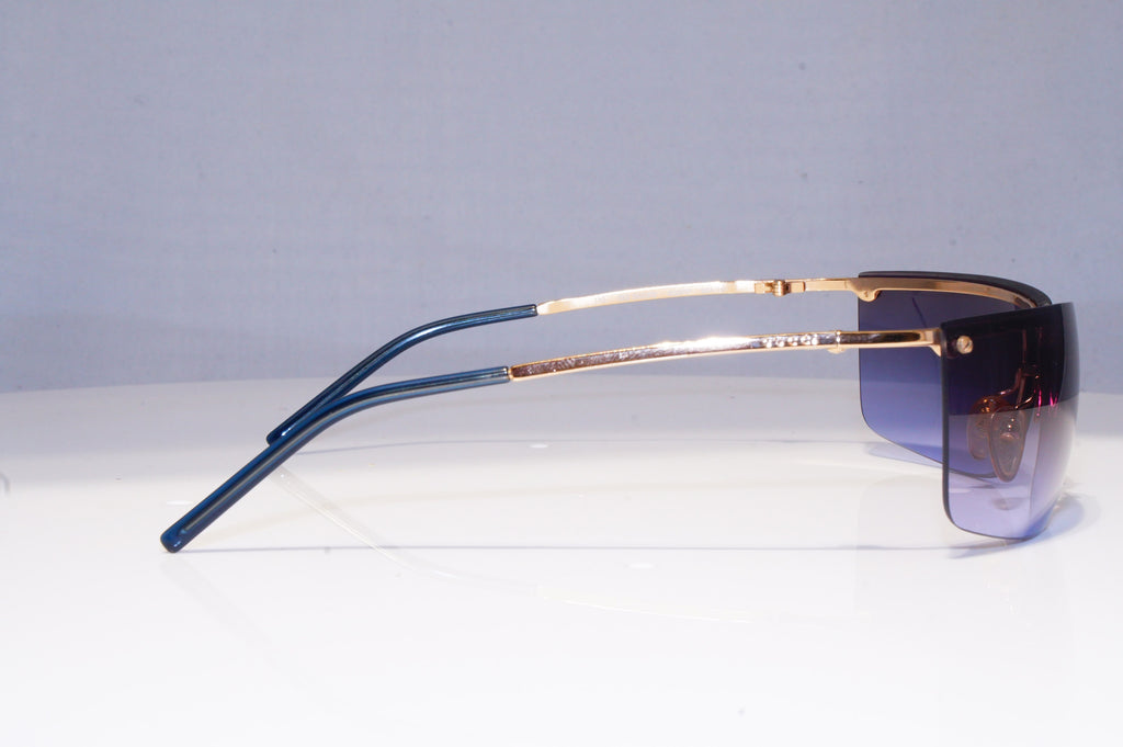 GUCCI Mens Womens Vintage Designer Sunglasses Gold BLUE GG 2653S 000PP 20353