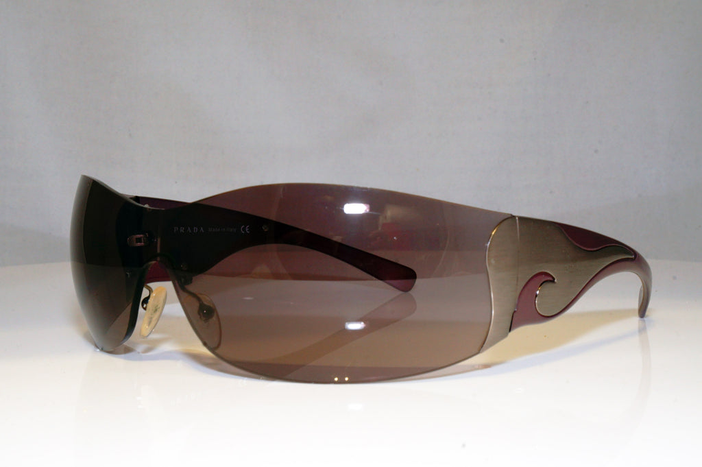 PRADA Womens Designer Sunglasses Purple Shield SPR 58F 2BU - 1U1 17316