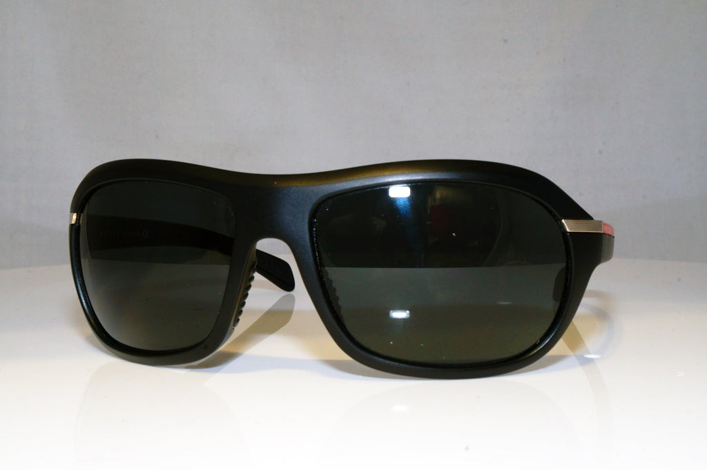 PRADA Mens Designer Sunglasses Black Wrap SPS 04I 1BO-1A1 17119