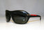 PRADA Mens Designer Sunglasses Black Wrap SPS 04I 1BO-1A1 17119