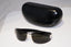 GUCCI Vintage Mens Designer Sunglasses Black Rectangle GG 1801 NN6 15798