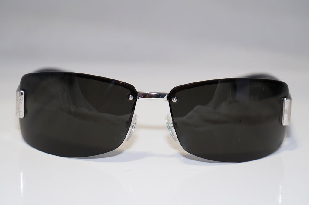 GUCCI Vintage Mens Designer Sunglasses Black Rectangle GG 1801 NN6 15798