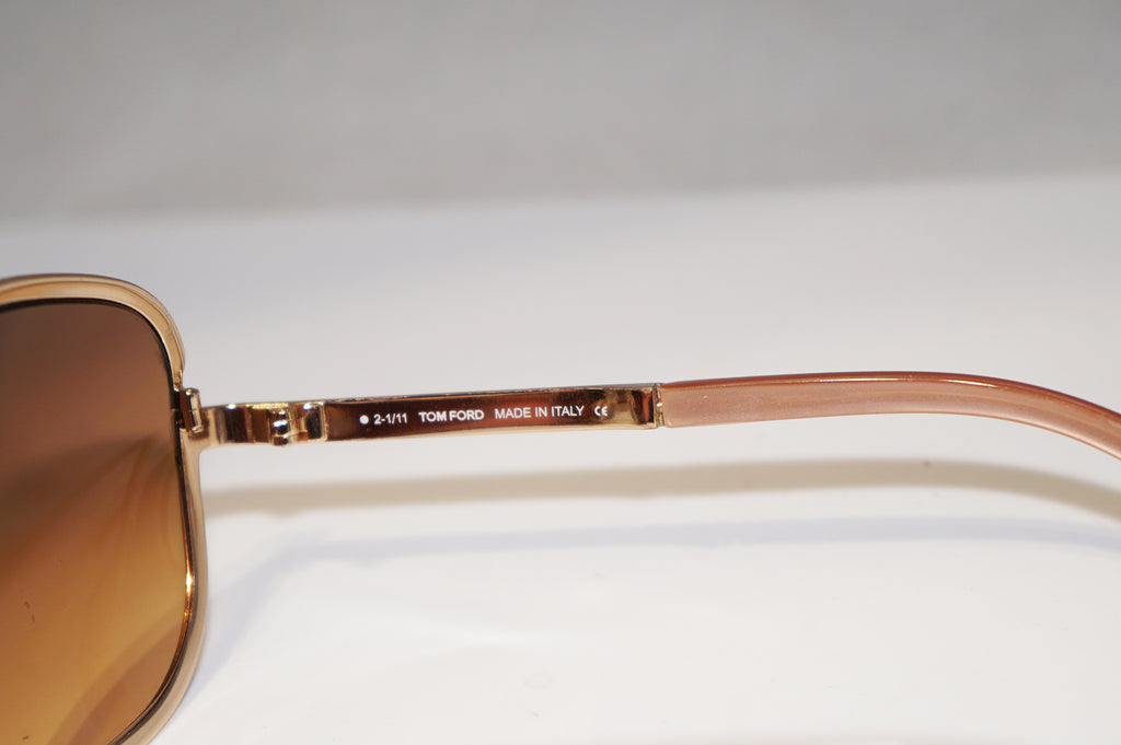 TOM FORD Womens Designer Sunglasses Gold Delphine TF117 33F 15785