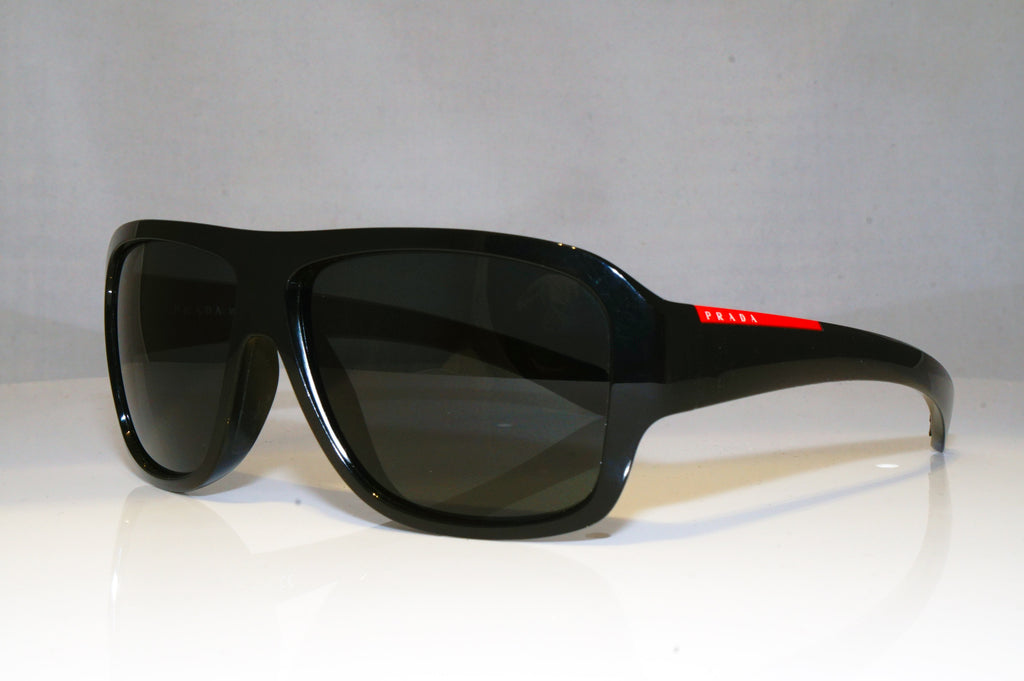 PRADA Mens Designer Sunglasses Black Square SPS 02I 1AB-1A1 17092