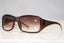 GUCCI Vintage Mens Unisex Designer Sunglasses Brown Rectangle GG 2550 NH4 15469