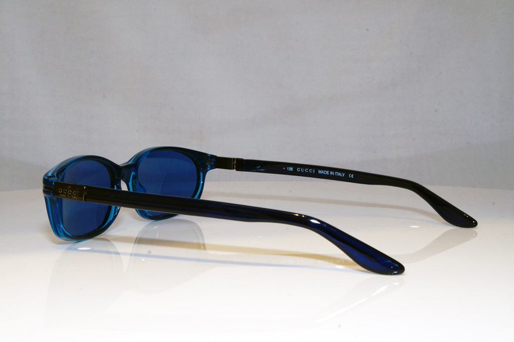 GUCCI Mens Vintage Designer Sunglasses Blue Rectangle GG 2462 2XX 17320