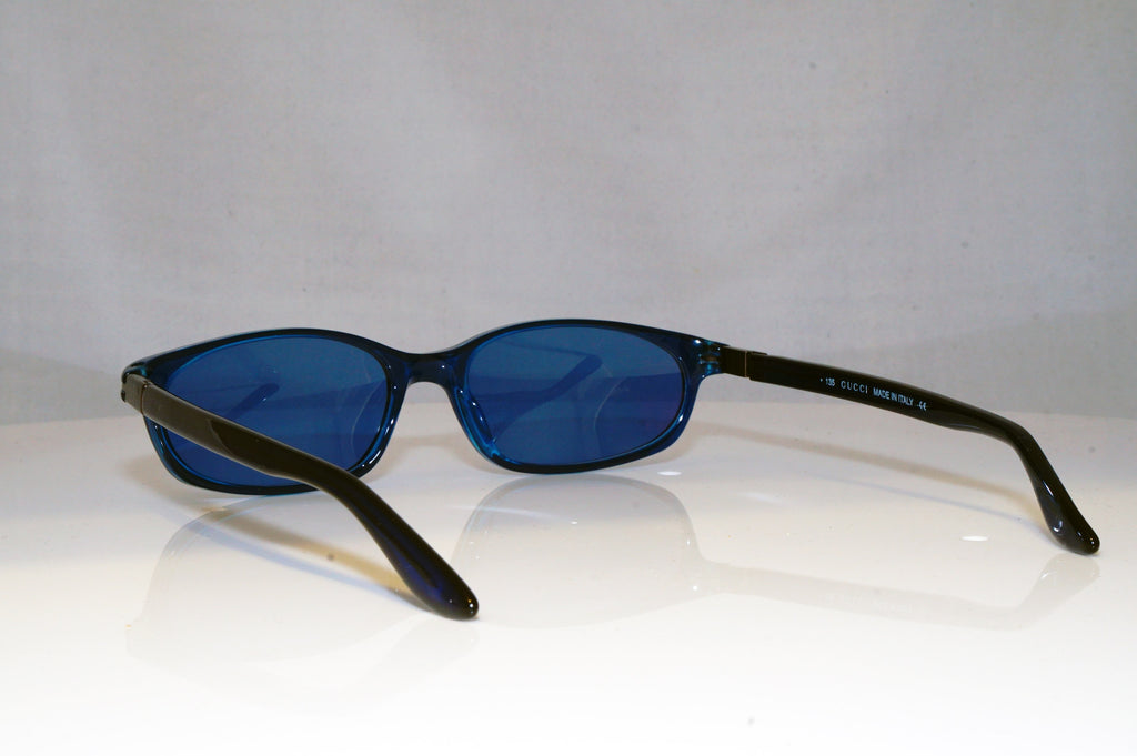 GUCCI Mens Vintage Designer Sunglasses Blue Rectangle GG 2462 2XX 17320