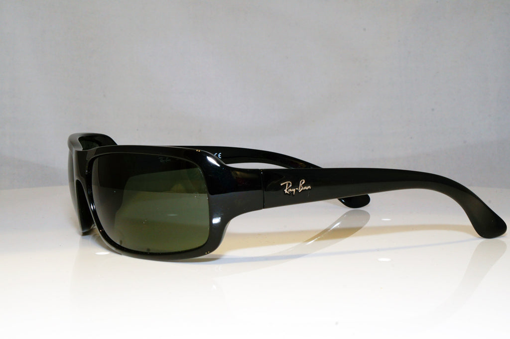 RAY-BAN Mens Designer Sunglasses Black Wrap RB 4075 601 17091