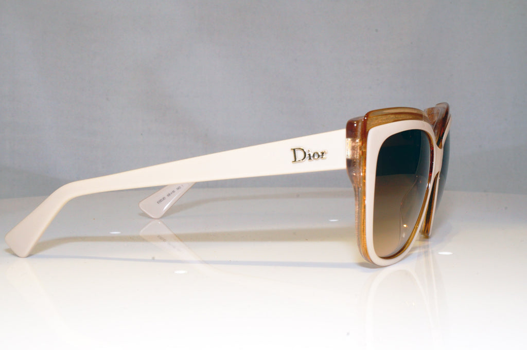 DIOR Womens Designer Sunglasses White Cat Eye Glisten 2 E5DJD 17101