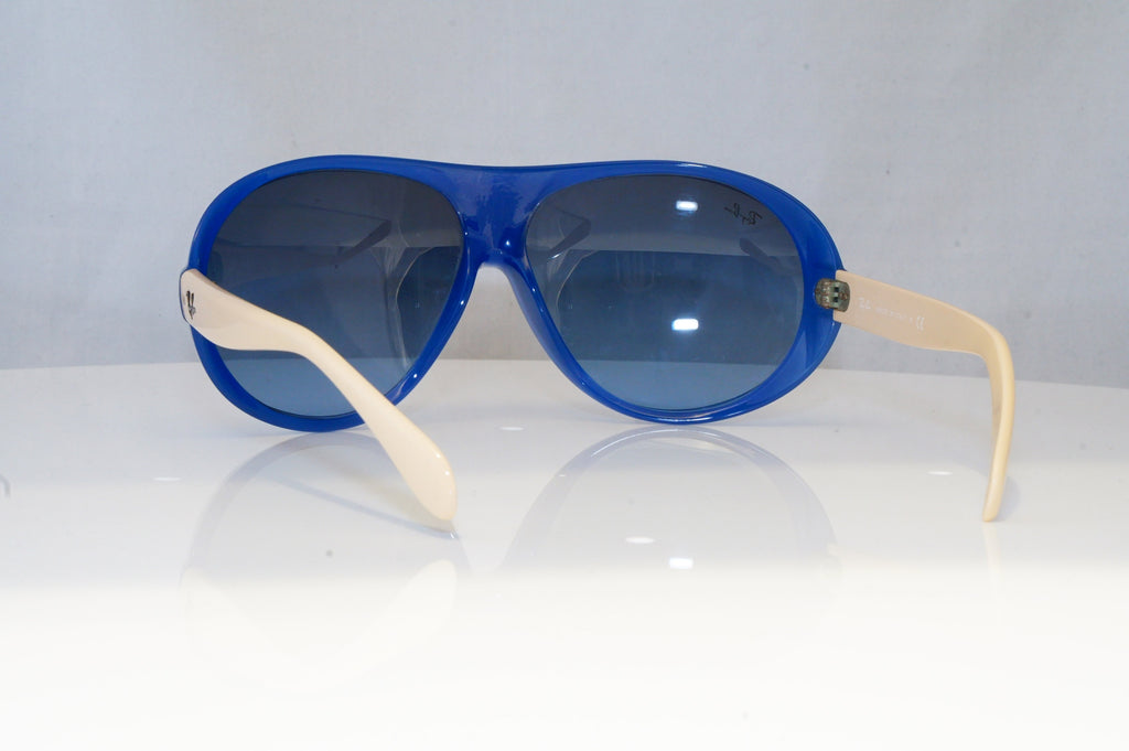 RAY-BAN Womens Designer Sunglasses Blue Oval RB 4112 725/8F 19261