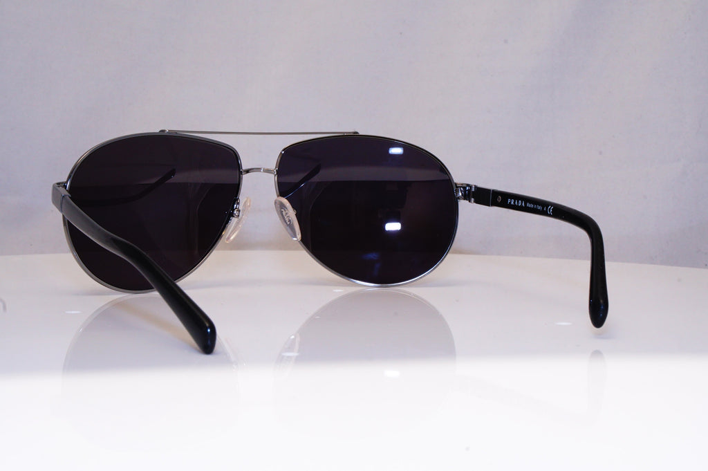 PRADA Mens Designer Sunglasses Black Aviator SPR 67O 5AV-3M1 17966