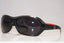 PRADA Mens Designer Sunglasses Black Wrap SPS 01H 1AB-1A1 14111