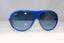 RAY-BAN Womens Designer Sunglasses Blue Oval RB 4112 725/8F 19261