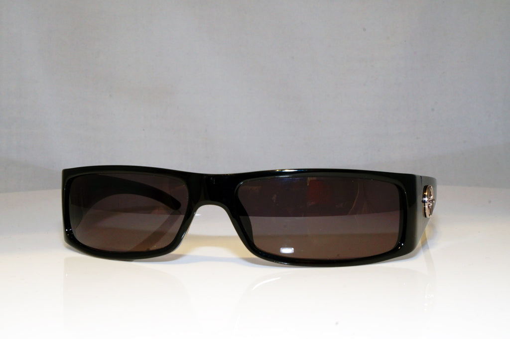 GUCCI Mens Vintage Designer Sunglasses Black Oval GG 2516 584 17111