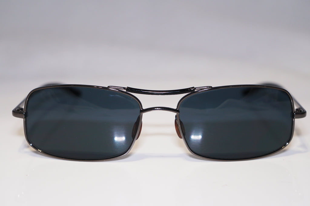 PRADA Vintage Mens Designer Sunglasses Gunmetal Rectangle SPR 54B 5AV-1A1 15507