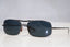 PRADA Vintage Mens Designer Sunglasses Gunmetal Rectangle SPR 54B 5AV-1A1 15507