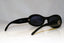 GUCCI Womens Vintage Designer Sunglasses Black Oval GG 2400 Mar-02 17124