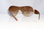 VERSACE Womens Diamante Designer Sunglasses Brown Shield SKI 2061 1169/13 19260