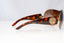 VERSACE Womens Diamante Designer Sunglasses Brown Shield SKI 2061 1169/13 19260