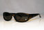 GUCCI Womens Vintage Designer Sunglasses Brown Rectangle GG 2456 E8K 17394